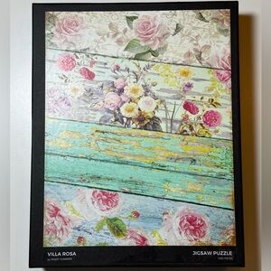 Villa Rosa Floral Jigsaw Puzzle by Mindy Sommers - 1,000 Pieces